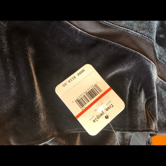 Free People Spliced Velour Maxi Dress - Picture 4 of 4